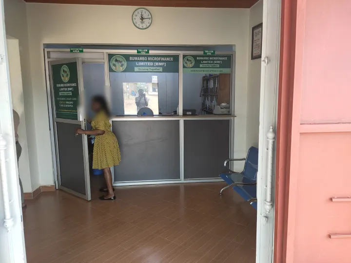 The entrance looking through to the service counter